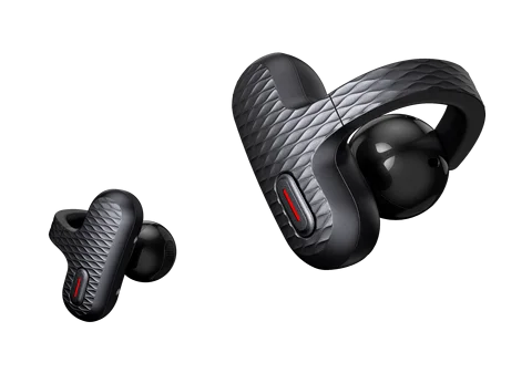 Amazfit Up Open-Ear Earbuds Built For Comfort Clip On And Set Off Control And Clarity Safe And Sound