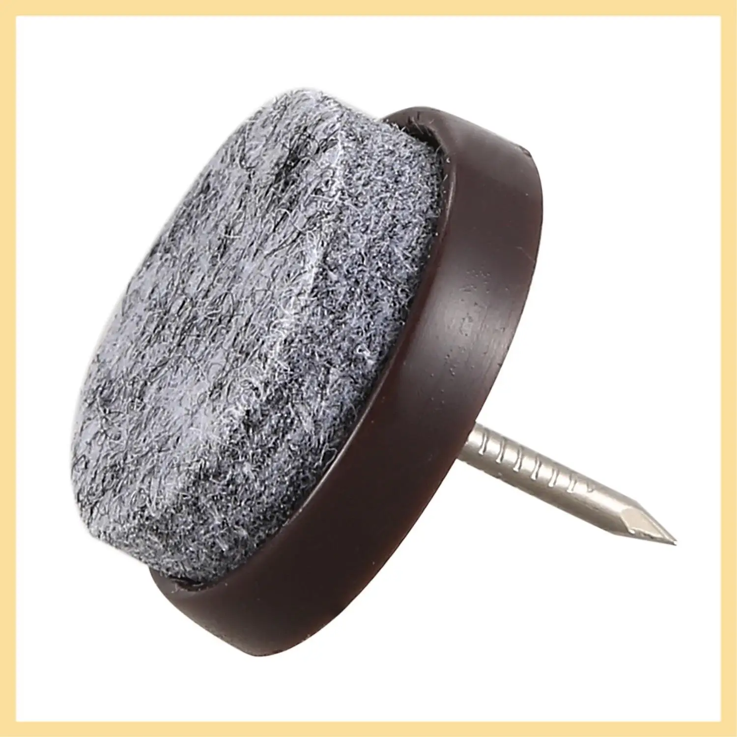 

ХОРОШО-50 шт., ножка стула, напольная фетровая подушка, скользящая скользящая защита для ногтей «сделай сам», 22 мм