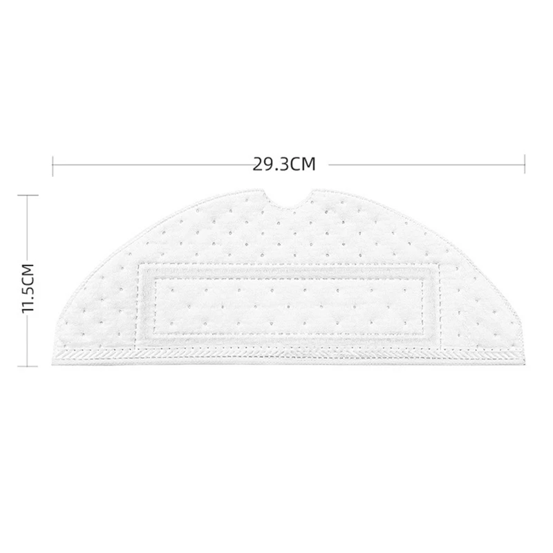 Acessórios de substituição para aspirador, Mop Pano, Filtro Hepa, Escova Lateral Principal, Pano Descartável, Roborock S7, T7 Plus