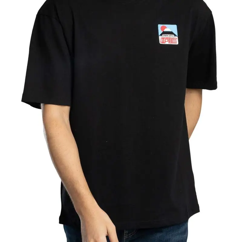 

Edwin Men s Sunset T Shirt on Fuji Black