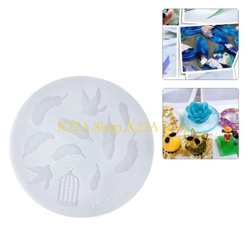 Unique Bubble Mold Resin Shaker Mold Filler Silicone Shaker Filling Mold