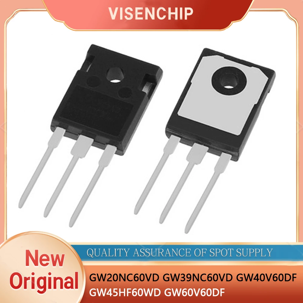 5pieces New GW20NC60VD GW39NC60VD GW40V60DF GW45HF60WD GW60V60DF STGW20NC60VD STGW39NC60VD STGW40V60DF STGW45HF60WD STGW60V60DF