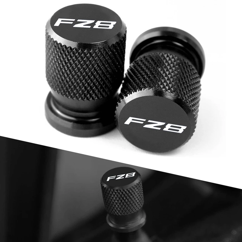 CNC Aluminum Tire Valve Air Port Cover Cap Motorcycle Accessories For Yamaha FZ8 FZ 8 FAZER Tyre Dust-Proof Cap