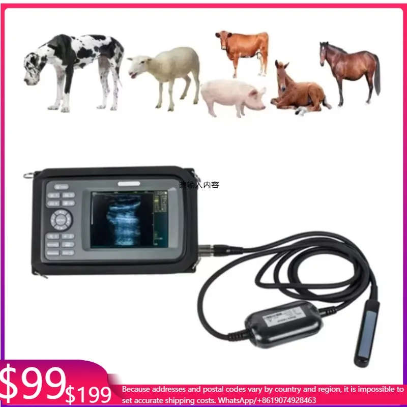Veterinary Ultrasound Pocket Mini Size Pregnancy Ultrasound Scanner Ultrasound Machine