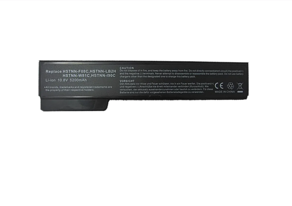 CC06XL 5200MAH 6Cell  Battery for HP EliteBook 8460p 8460w 8470p 8470w 8560p 8570p 6360b 6460b CC06 CC09 CC06XL HSTNN-CB2F