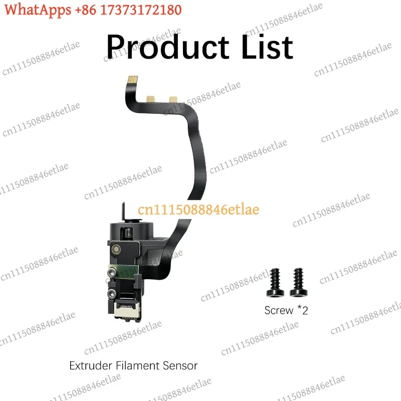 k3 for Bambu Lab H2S Filament Runout Sensor, Genuine Extruder Replacement Part
