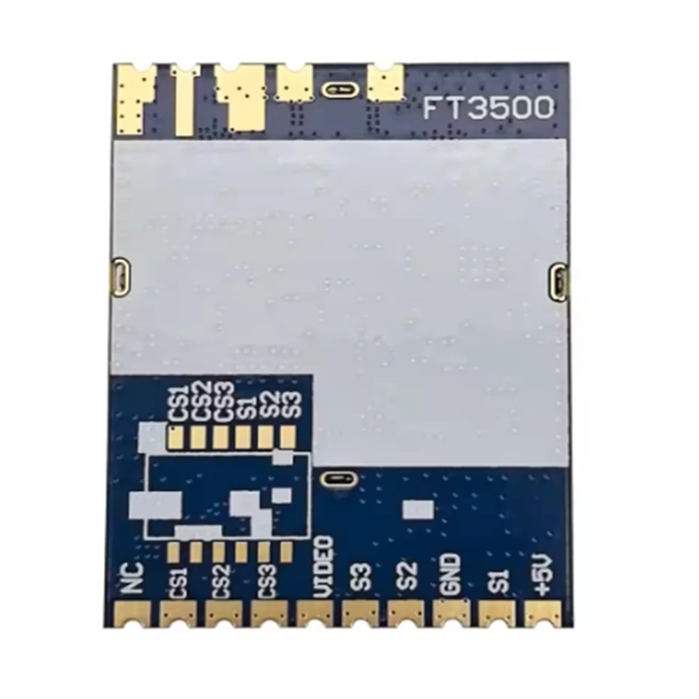

FT3500 3.3GHz VRX 64CH FPV Analog Wireless Video Receiver Module 3060MHz-3500MHz for FPV Quadcopter RC Cars