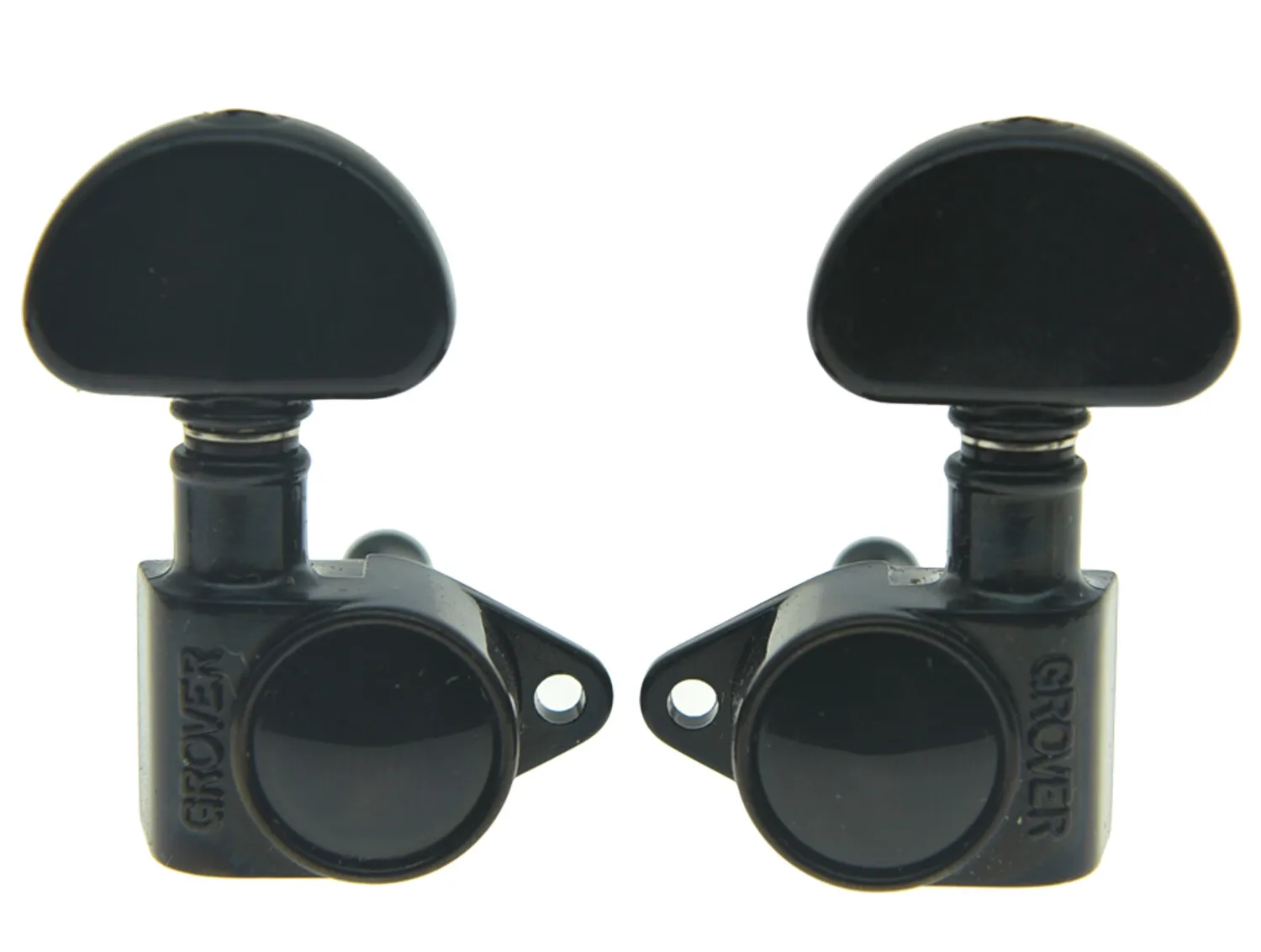 Guitar Tuners 3+3 Guitar Tuning Keys 18:1 Guitar Machine Heads Black