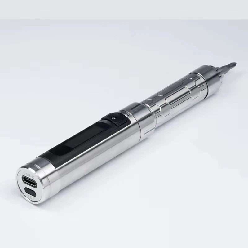 Mini Cordless Electric Power Screwdriver ES120 ES15S Precision Motion Control with STM32 CPU, 3-Axis Gyro & PH00/SL2 Bits