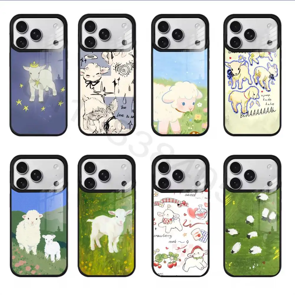 

Sheep For iPhone 11,12,13,14,15,16,17,Pro,Max,Plus,Mini,SE4,E Phone Case Magnetic For Magsafe Wireless