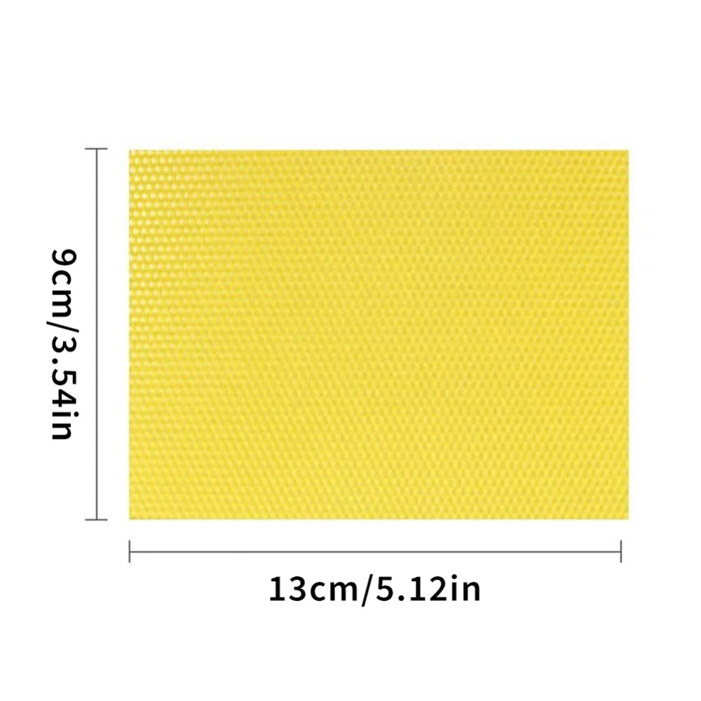 10PCS Beehive Wax Foundation Sheets Flexible Beekeeping Equipment Bee Comb Honey Frame for Deep Beeswax Foundation Sheets