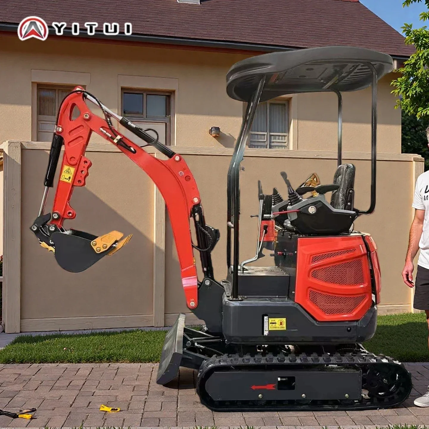 مفاجأة السعر Excavator2ton Kubota Engine Epa Digger Farm حفارات صغيرة أسعار حفارة زاحفة صغيرة مخصصة