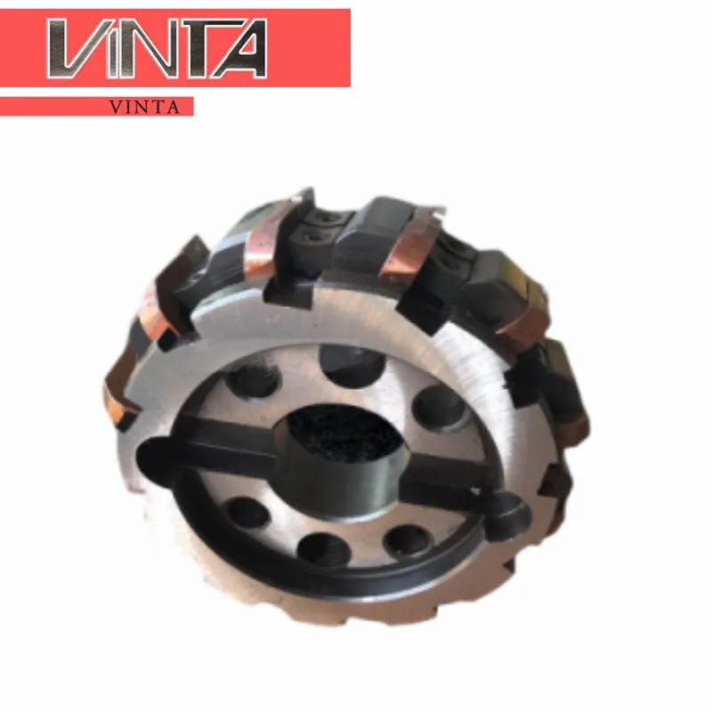 90 Degree Milling Cutter Right Angle Cutter Discs Heavy Duty Indexable Endface Milling Cutter Discs ZMA Milling Discs