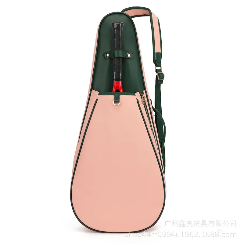 Large Capacity Waterproof Tennis Bag Women Men Portable Squash Padel Pickleball Tennis Racquet Shoulder Bags Tenis Sport Handbag