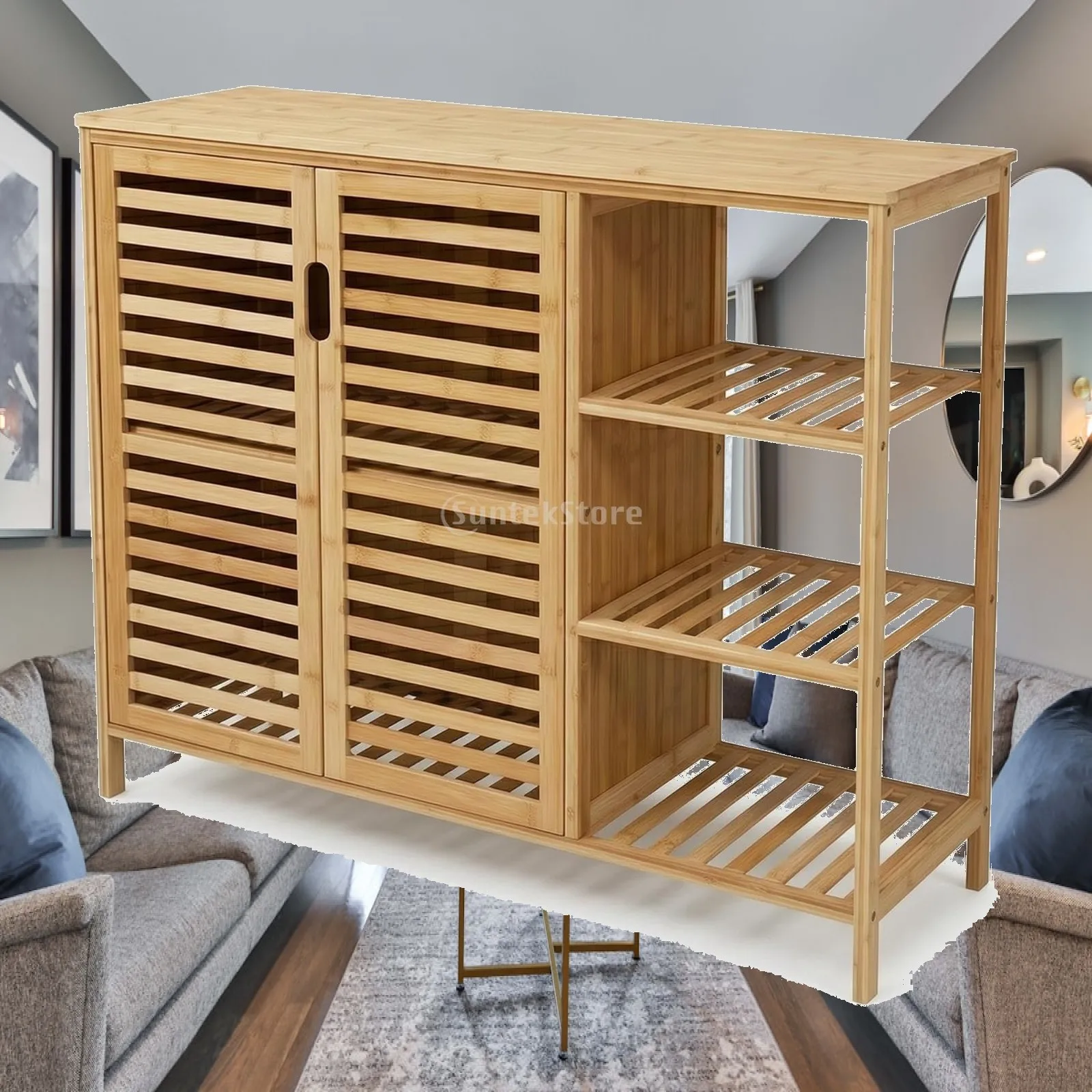 mobile-in-bambu-autoportante-con-ante-a-doghe-naturale-per-ingresso-e-bagno