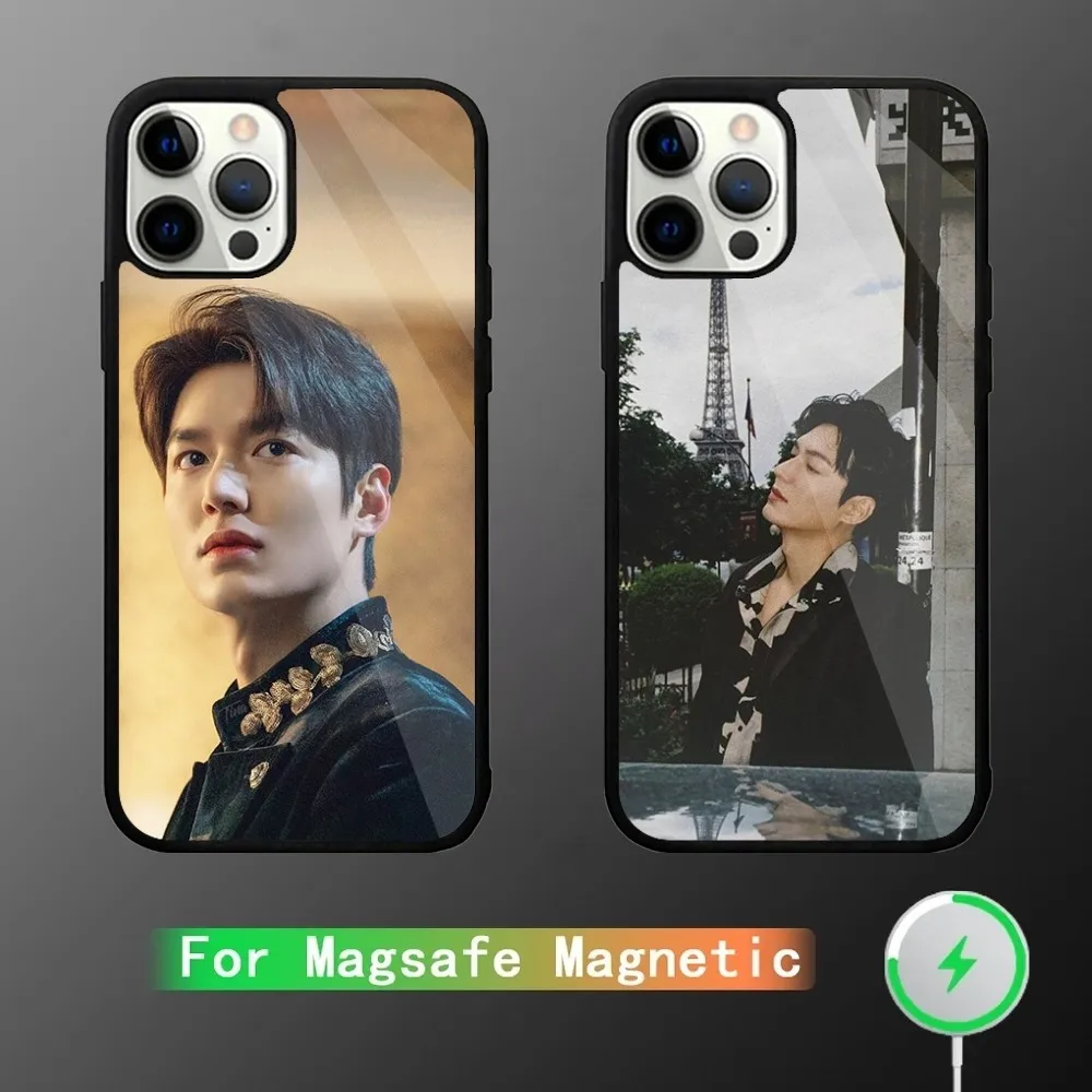 

Korean Actor Lee Min ho Phone Case For iPhone 16,15,14,13,12,11,Plus,Pro,Max Mini Magsafe Magnetic Wireless Charging