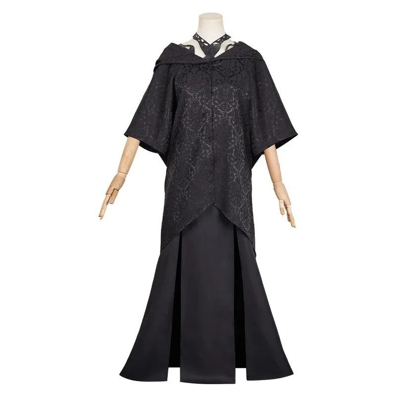 ريو فيدال تأثيري فانتازيا أجاثا جميع على طول زي تمويه النساء فساتين الإناث هود لعب الأدوار ملابس هالوين كرنفال البدلة