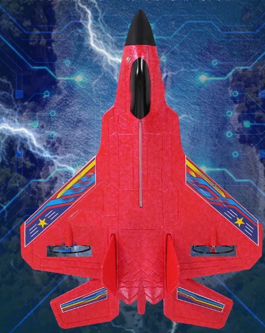 Yanjie-vliegtuig met afstandsbediening voor kinderen, valbestendig, intelligent opladen, gevechtsvliegtuig, elektrisch handwerpend schuimspeelgoed