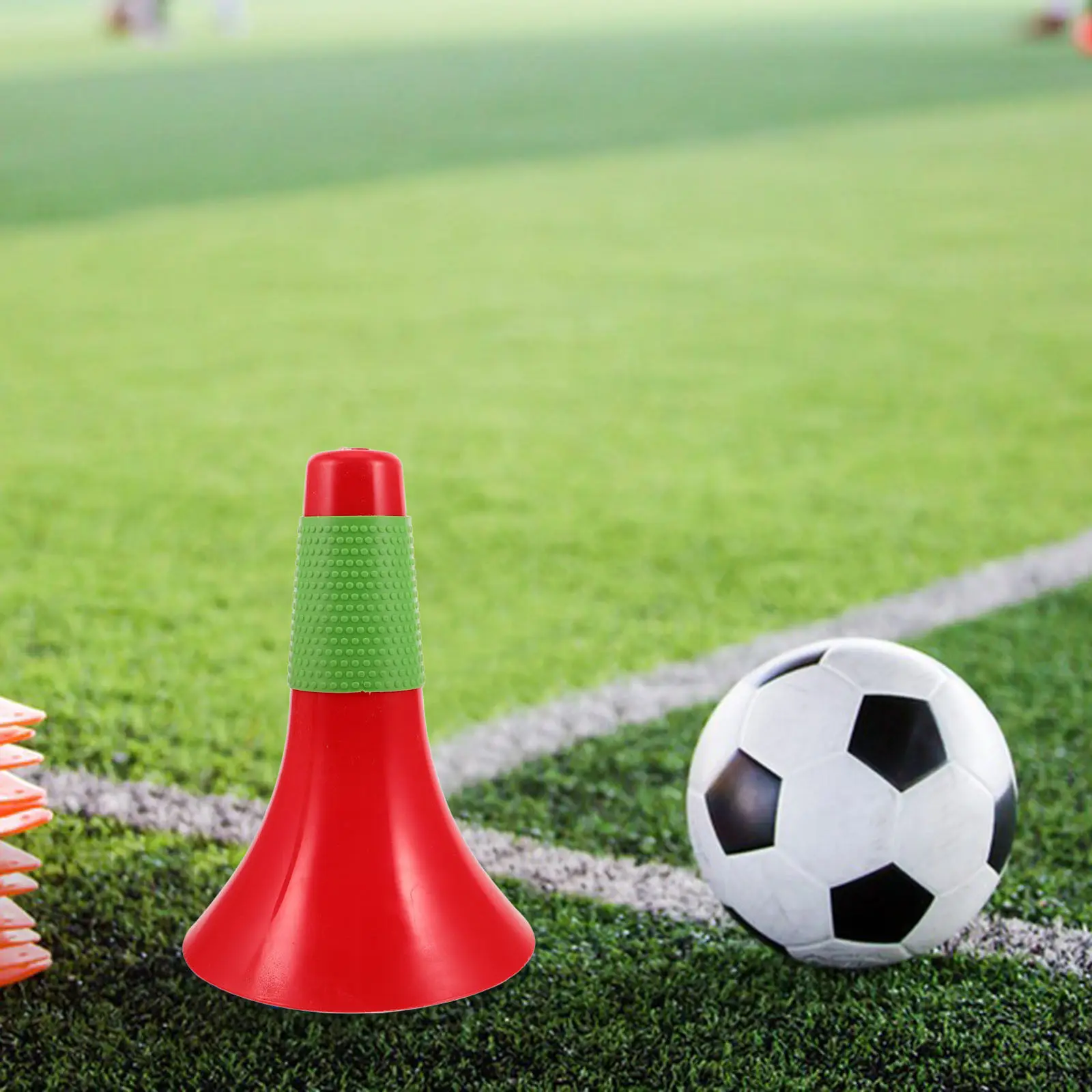 

2 шт. Футбольные тренировочные конусы ярких цветов, легкое портативное спортивное оборудование для отработки навыков и упражнений с препятствиями