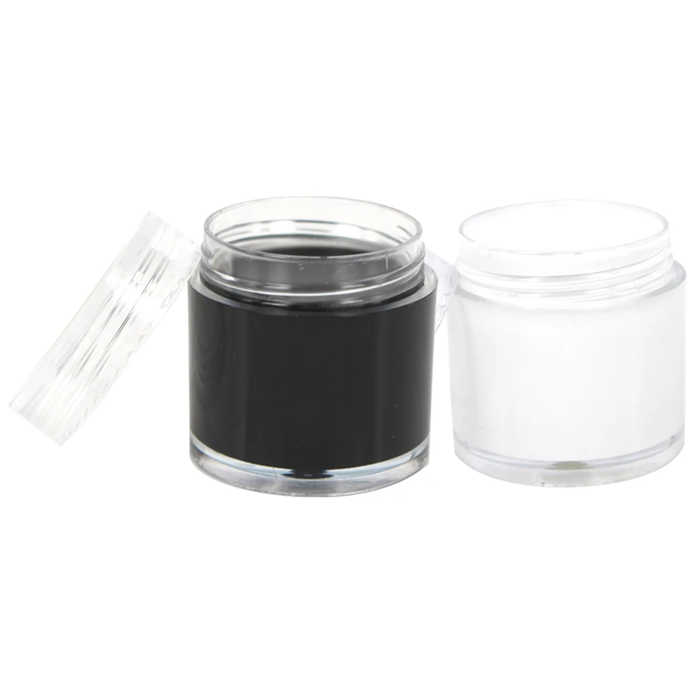 

2pcs White Face Paint White Face Paint Halloween DIY Quick Drying Body Art Supplies Waterproof Makeup Kit 10g Each