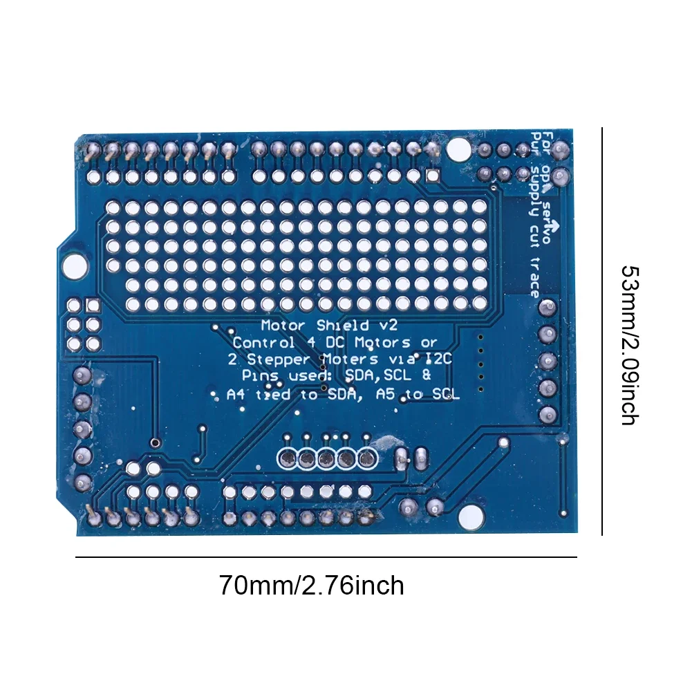 Picture 7: IIC I2C TB6612 Mosfet Stepper Motor PCA9685 PWM Servo Driver Shield V2 For Arduino Robot PWM  Mega R3 Replace L293D