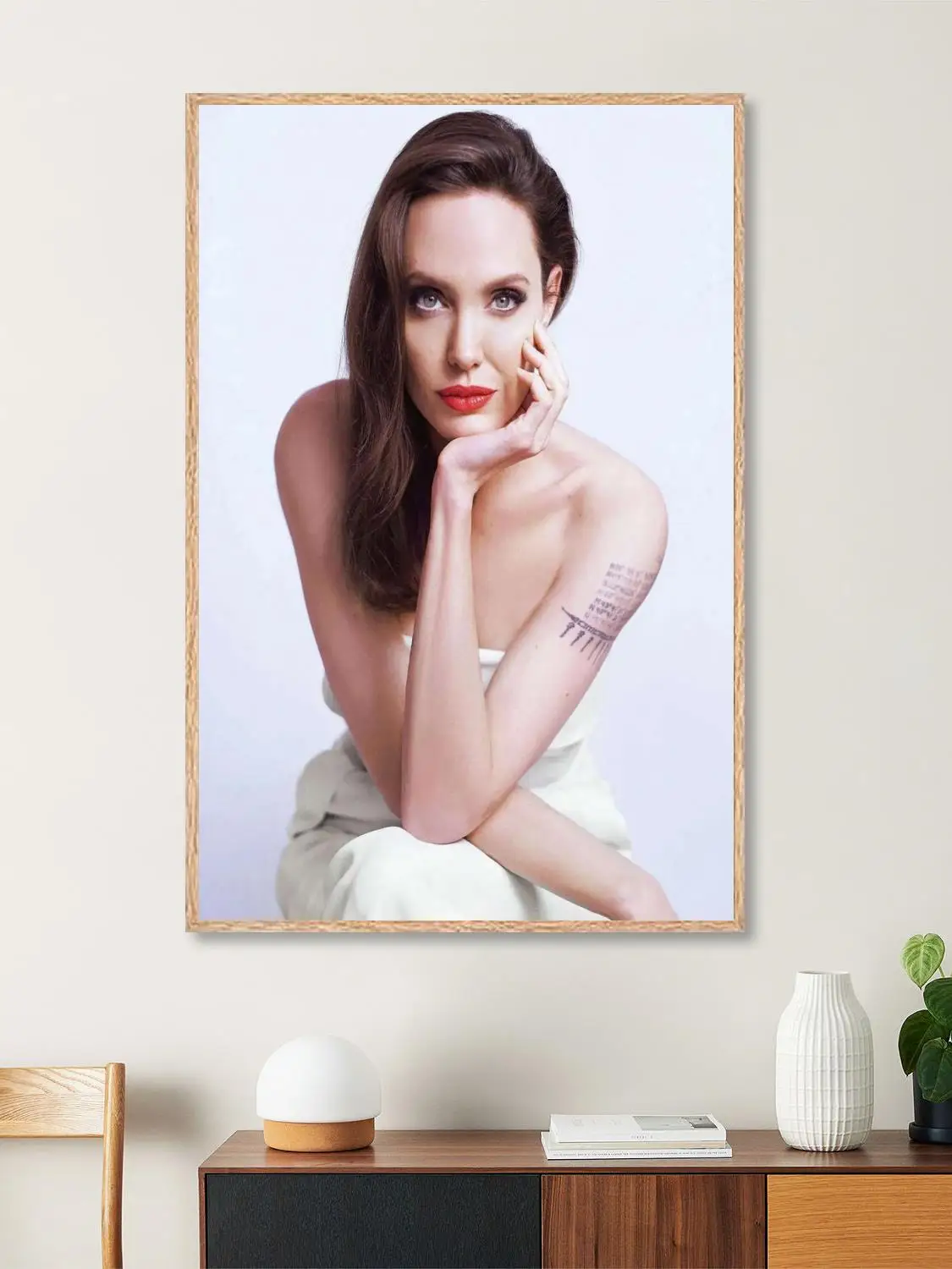 angelina jolie Poster su tela e stampa di immagini artistiche da parete, poster moderni per la decorazione della camera da letto della famiglia