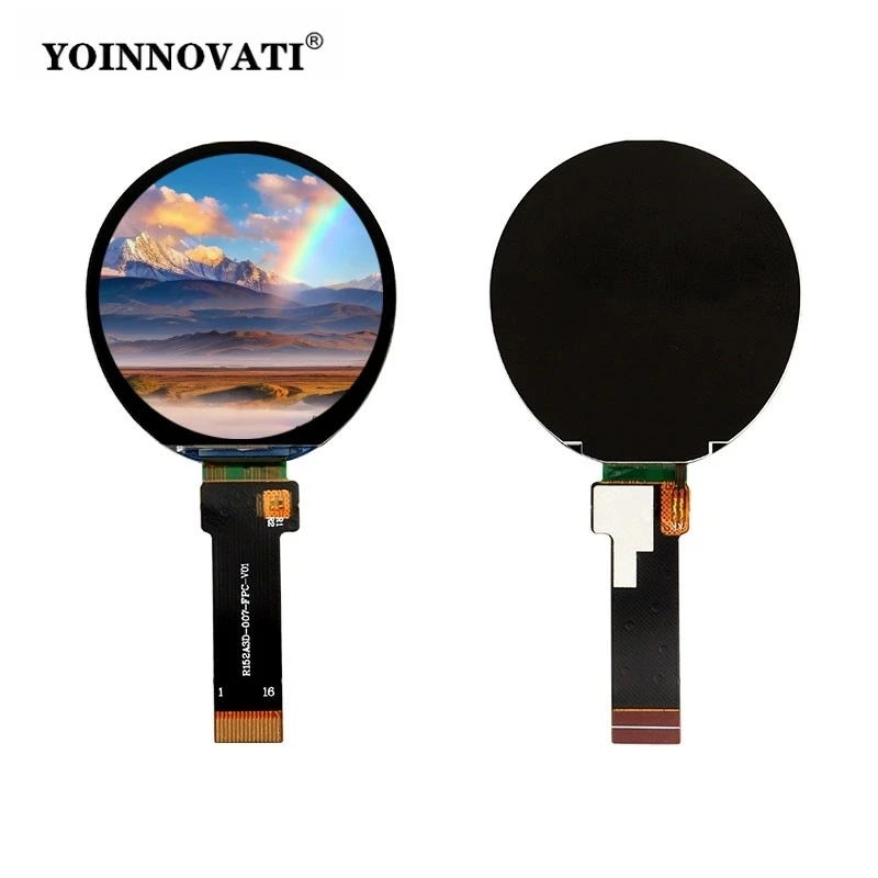 1.46-inch Round IPS TFT Display Module with Knob, 360x360 Resolution, QSPI Interface, ST77916 Driver, Full View