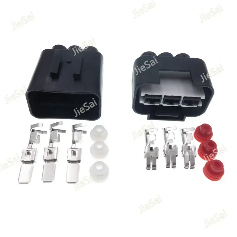 3 Pin 1743271-2 Waterproof Female Male Automotive Plug Electric Wire Radiator Fan Harness Connector For Hyundai KIA