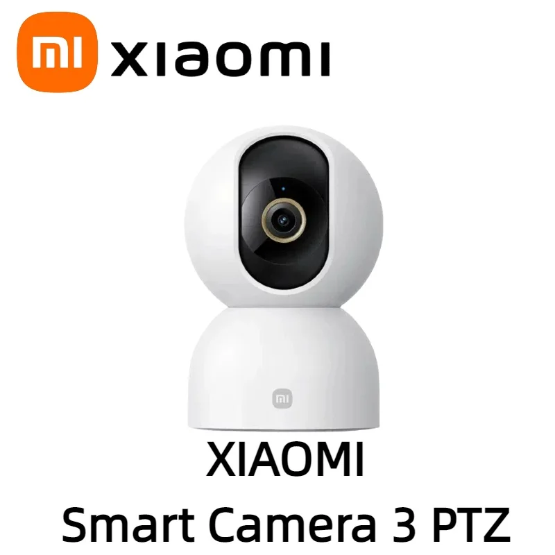 

Xiaomi Smart Camera 3 PTZ Version Smart Home 3K Ultra-Low Light Full Color 5mp 360° Panoramic Wifi Move Tracking Conversation