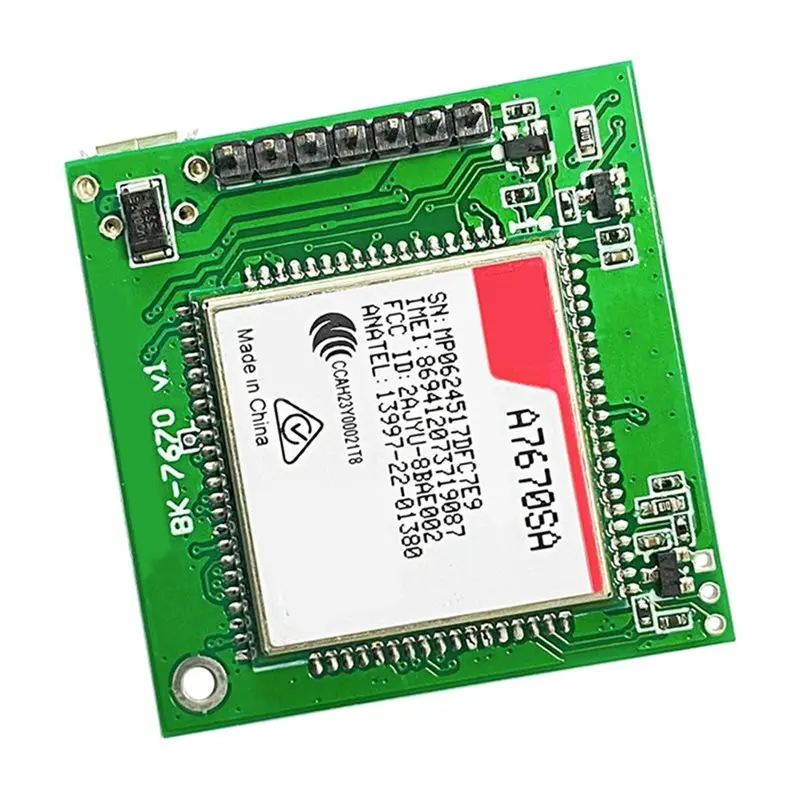 DTB7 A7670SA LTE Cat 1 Module, 4G LTE IoT Communication Module, Supports GSM/GPRS/for EDGE/LTE-TDD/FDD, LGA Form Factor,