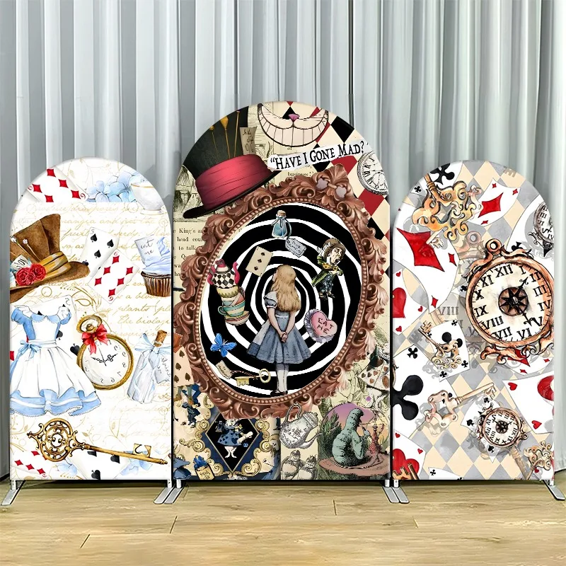 

Arch Backdrop Cover Single Side Donut Sweet Candy Dessert Party Decoration Photo Booth Background Event Supplies Celebration