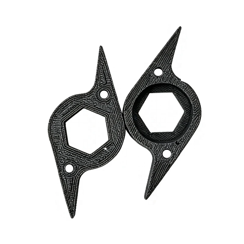 2PCS 2-in-1 Motorcycle Front Fork Preload Damping Adjustment Hand Wrench Socket Compatible with CFMOTO 450MT/675NK/765SR-R