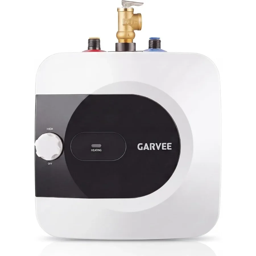 `4 Gallon Mini Tank Electric Water Heater, 120V 1500W Under Sink Point of Use Hot Water Heater with Temp Control for Kitchen, Bathroom & RV`