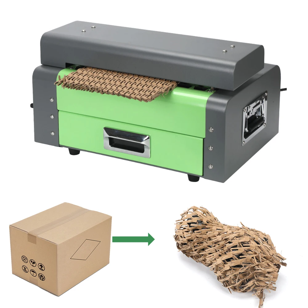 Thailand Cheap Cutter Blades Waste Paper Cardboard Shredding Carton Corrugated Box Shredder Machine for Carton