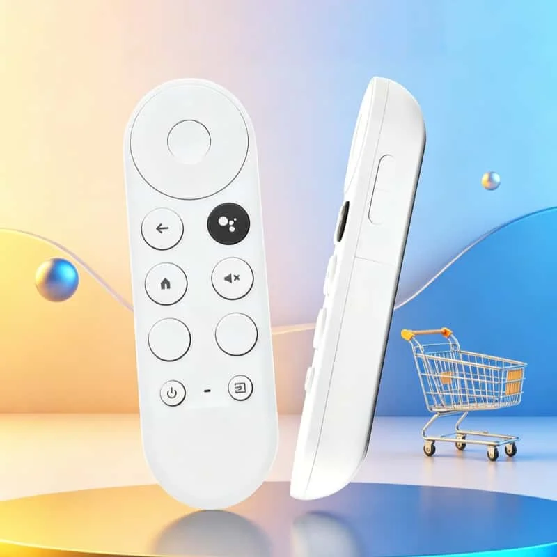 Control remoto por voz Bluetooth para Smart TV, compatible con Google TV Chromecast 4K Snow, modelo G9N9N. La configuración es sencilla