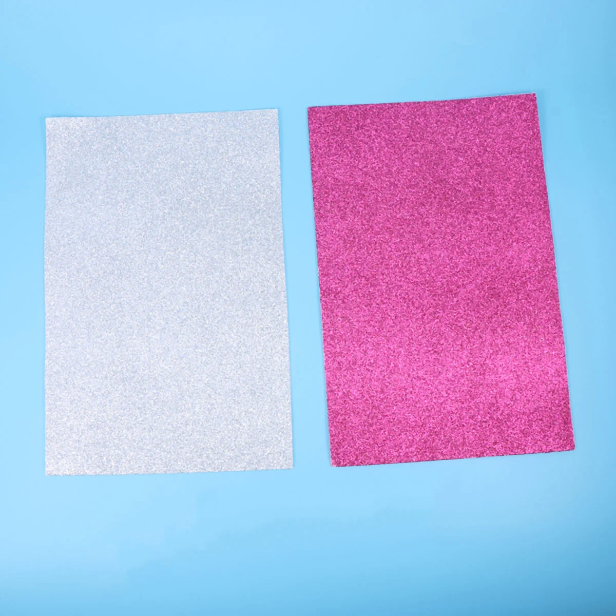 10 folhas de papel colorido dobrável scrapbook automático diy para material manual de glitter