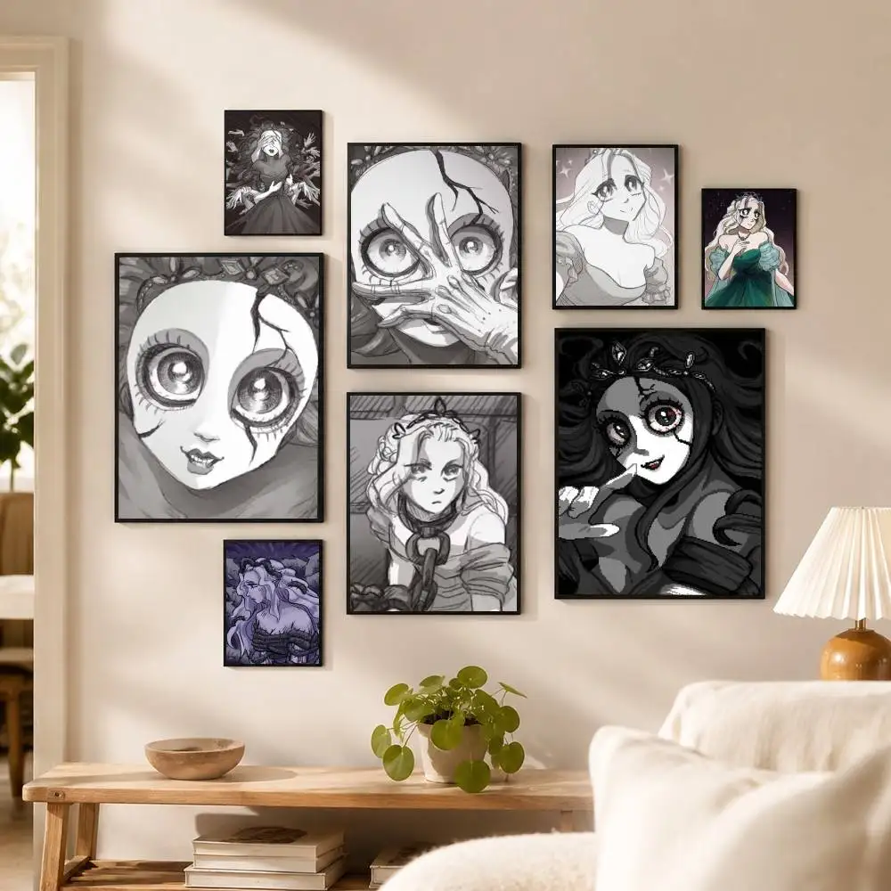 S-Slay the P-Princess  Poster Waterproof Wall Art Sticker For Bar Living Room Vintage Decor High Quality Print Gift