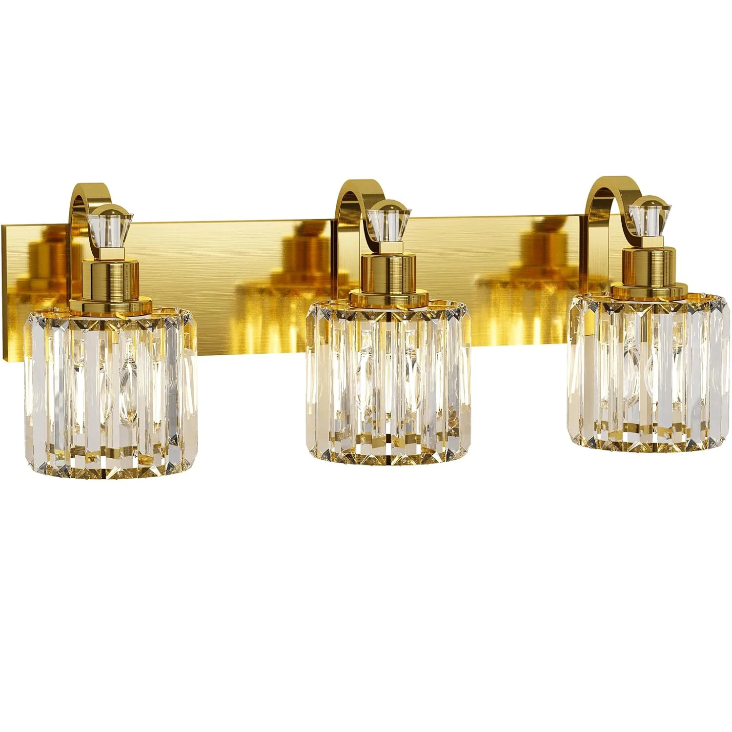 

Modern Crystal Bathroom Vanity Lights Gold Bathroom Light Fixtures Crystal Vanity Shower Lights Over Mirror