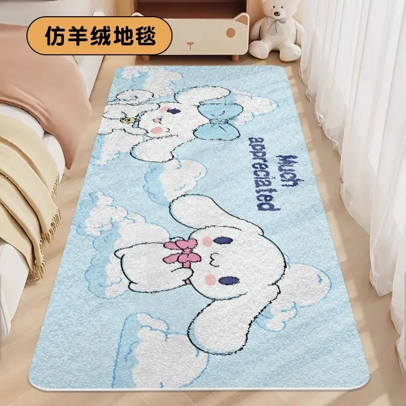 

Японский Sanrio мультфильм Cinnamoroll babyCinnamoroll Lint Гостиная Ванная комната Противоскользящий ковер для комнаты милый декоративный ковер