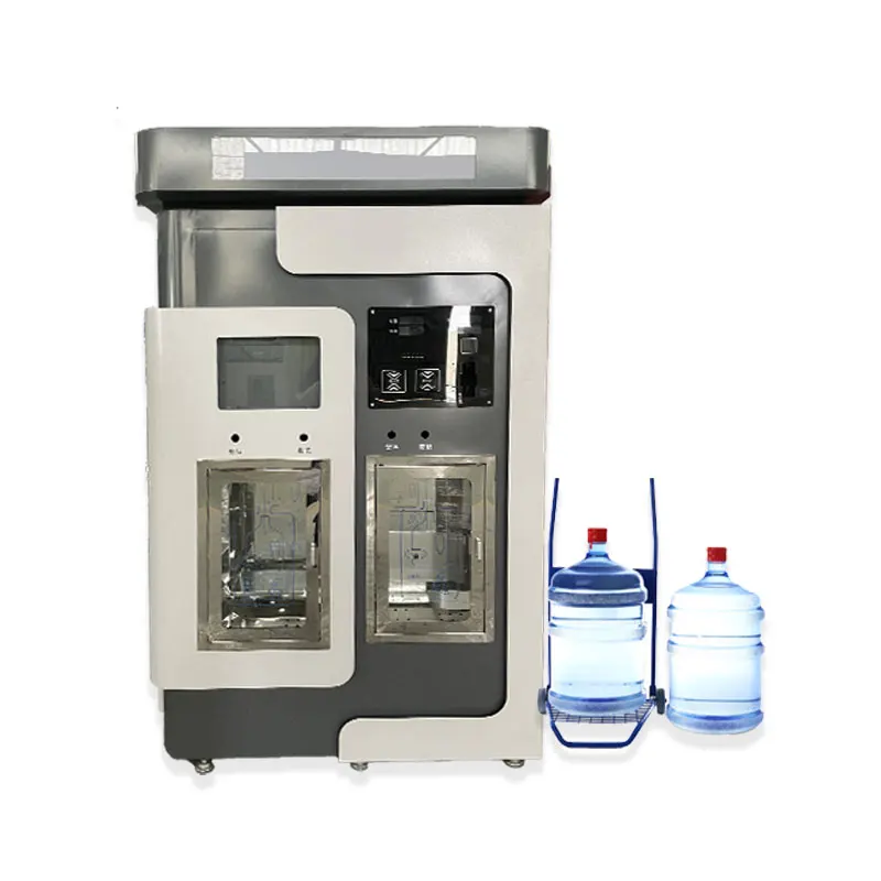 Custom Hot Selling Wholesale RO Multistage Filtration 400 Gallon Card Mountain Spring Water Vending Machine
