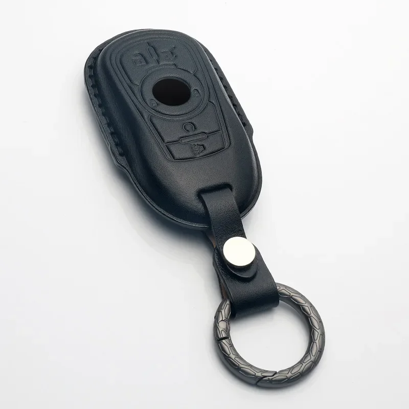 Car Key Case Cover Leather for Buick Envision Vervno GS 20T 28T Encore NEW LACROSSE Opel Astra K