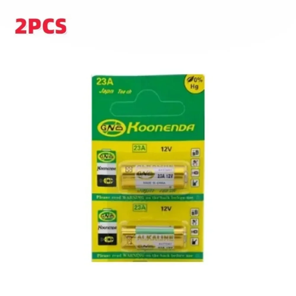 12V Dry Cell Alkaline Battery 23A E23A A23 23GA A23S GP23A V23GA MS21 LRV08 For Doorbell, Garage Door Remote, Roller Shut - view 3