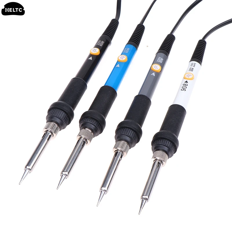 Mini Soldering Iron Adjustable Temperature Electric Solder Iron Rework Station Mini Handle Heat Pencil Welding Repair Tools 60W