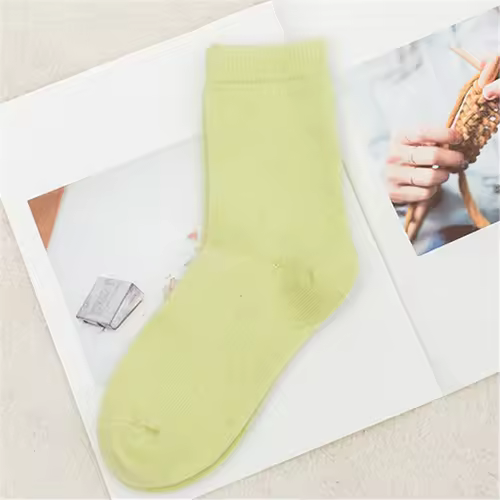 Sock Leisure Ankle Crew Fuzzy Autumn Winter Rabbit Fur Women mid-calf Thickened Warm Soft Wool Socks 8W96 - Image 6