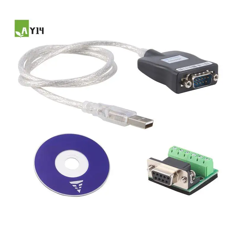 AY14 -USB 2.0 To RS485 RS-485 RS422 RS-422 DB9 COM Serial Port Device Converter Adapter Cable, Prolific PL2303