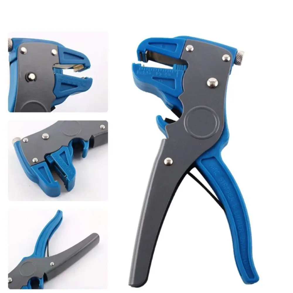 2 in 1 Wire Stripper Self Adjusting Automatic Cable Stripper Cutting Non-slip Cable Wire Crimp Tool Cable Wire Repair