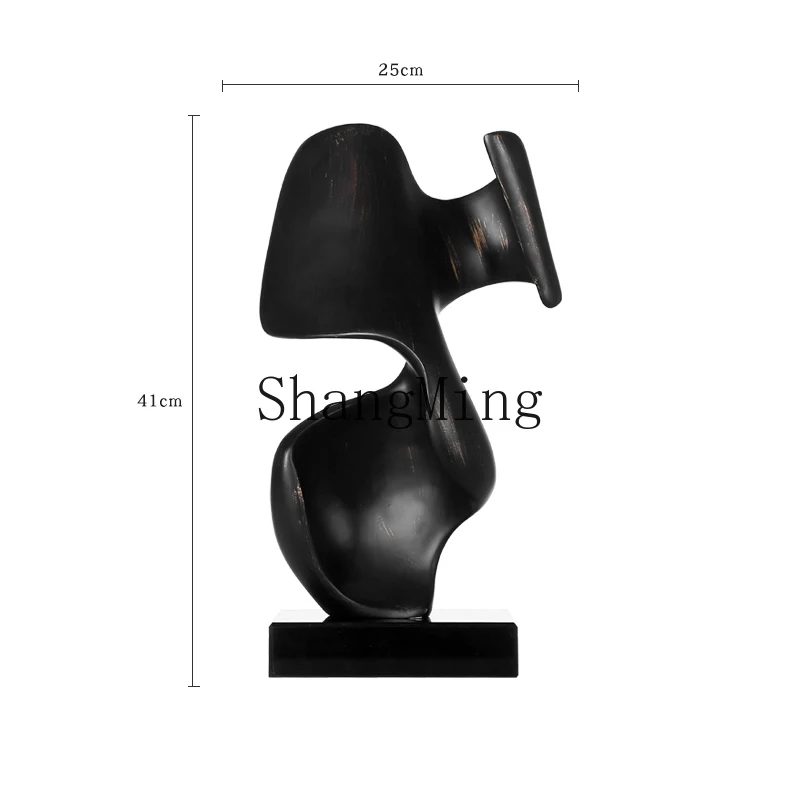 

DHY marble large ornament sculpture table living room corridor display cabinet floor decoration