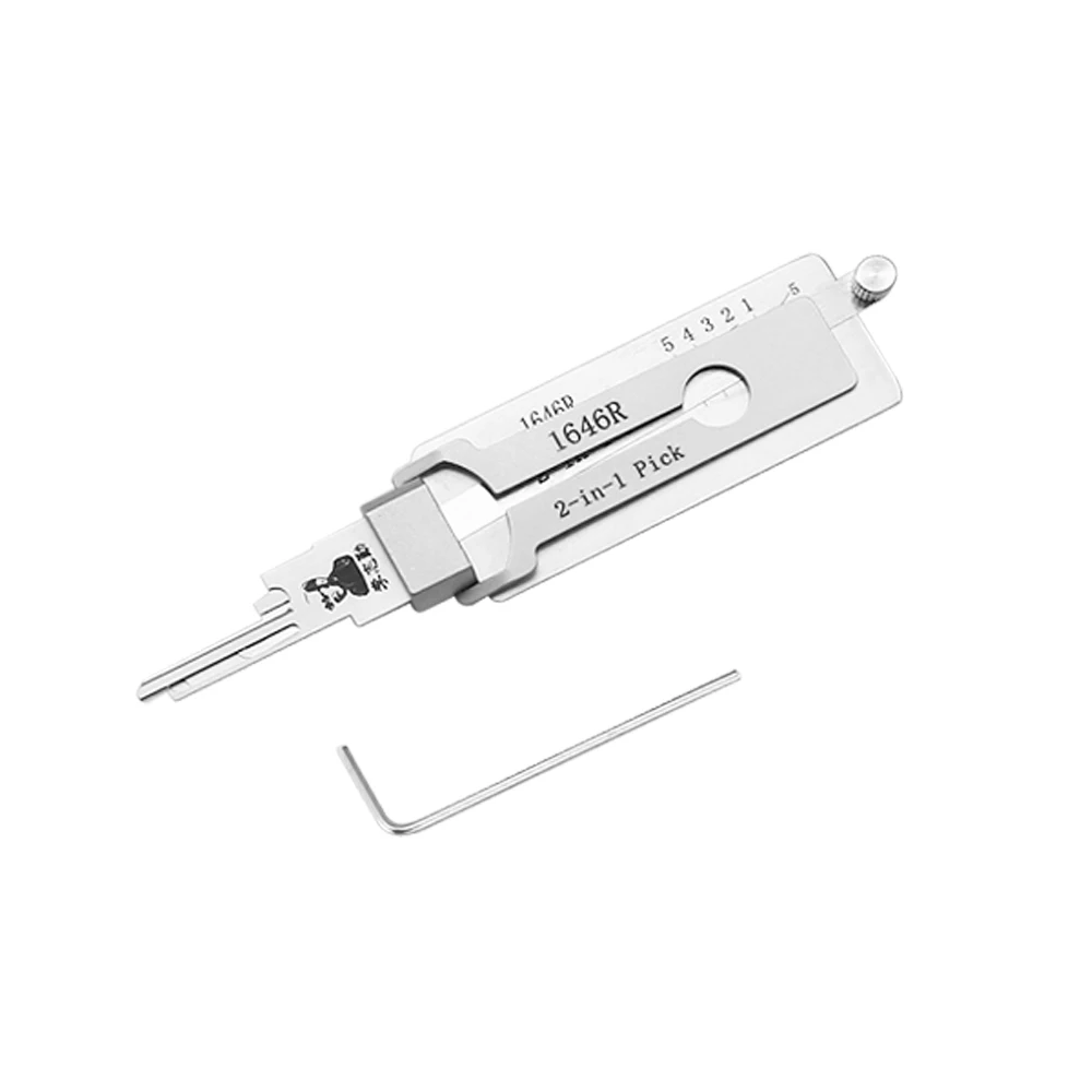 1646R LISHI 2-in-1 Lock Pick and Decoder Residential Professional Locksmith Supplies Repair Tools