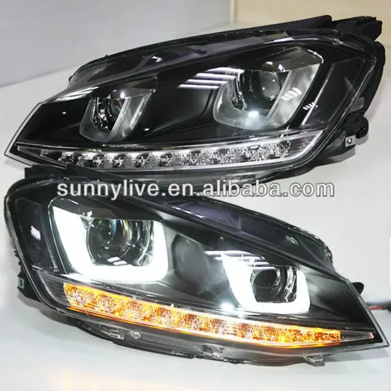 

For VOLKSWAGEN 2013-2014 Year for Golf 7 Angel Eyes Headlight TLZ V1