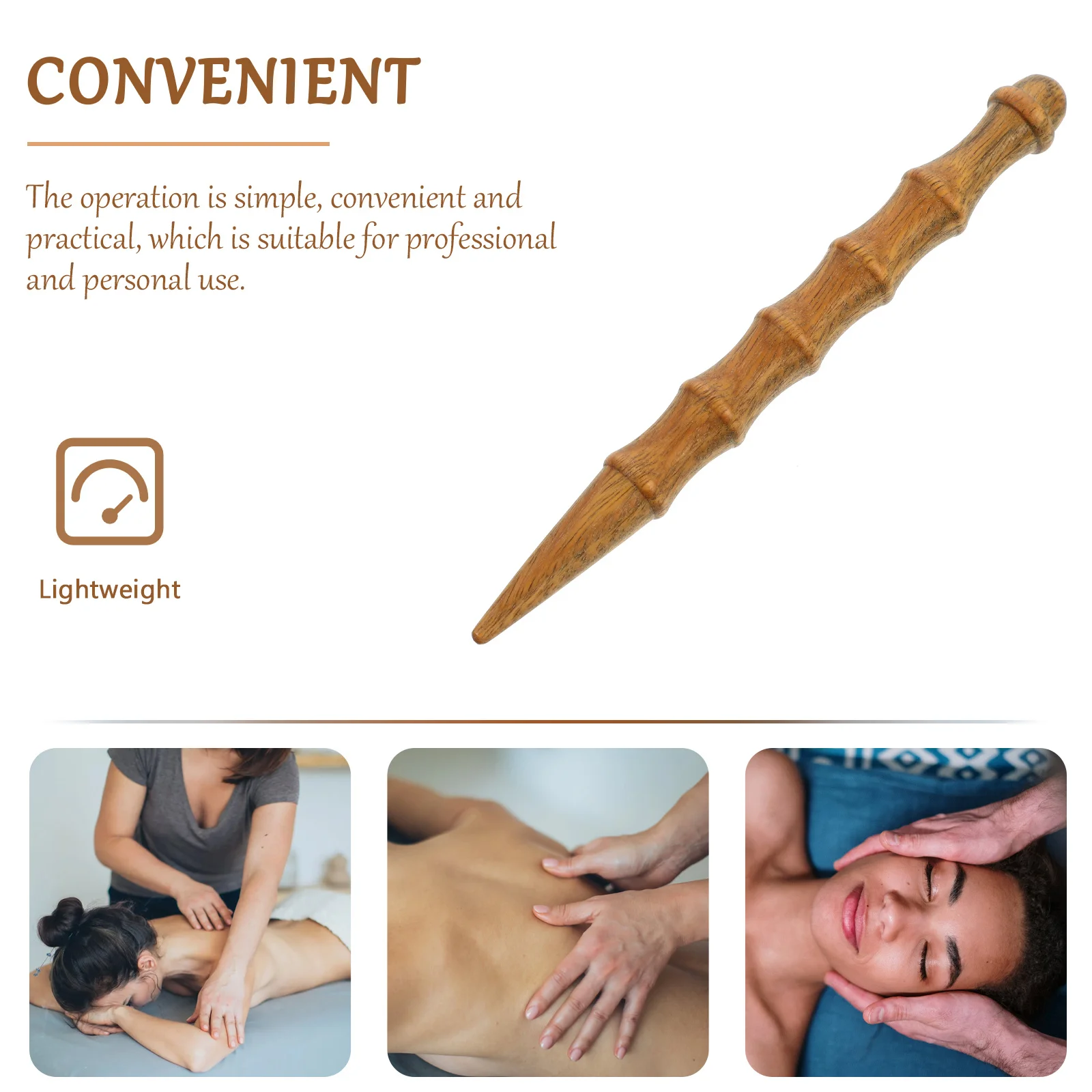 

1 шт. деревянная массажная палочка, ручной массажер-меридиан, незаменимый для акупунктурной терапии, домашний салон, инструмент для массажа лица и тела